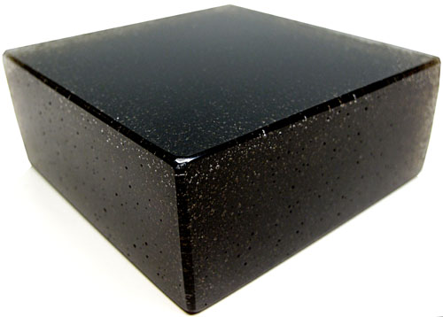 Black, Earth Tone glass