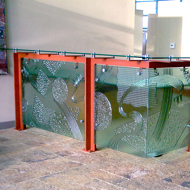 glass deskp
